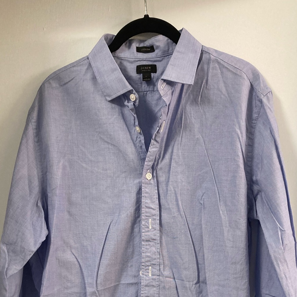 Men’s J Crew Ludlow Shirt (120’s 2 Ply)